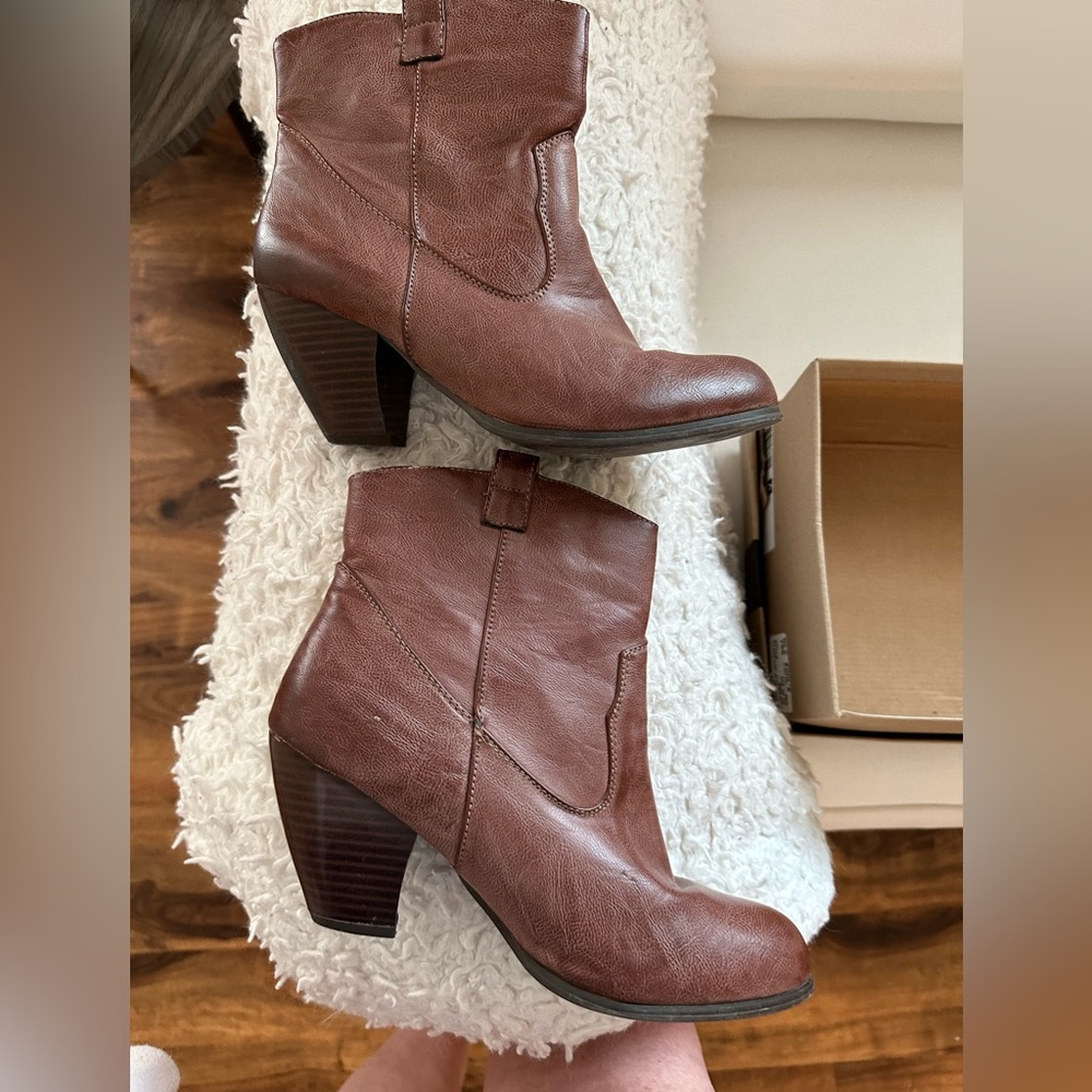 Brown Ankle Boots